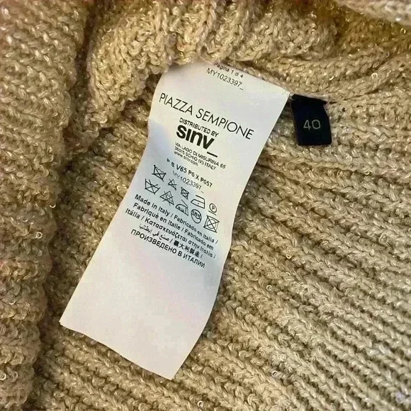 Nwt Piazza Sempione top size 40 - Picture 4 of 4